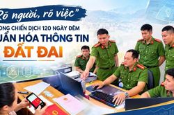 “Rõ người, rõ việc” trong Chiến dịch 120 ngày đêm chuẩn hóa thông tin đất đai