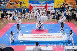 Sức hút môn thể thao Taekwondo trên quê hương Đất Tổ