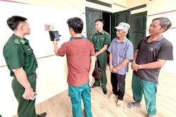 Tuyên truyền pháp luật số gắn kết Nhân dân vùng biên​​​