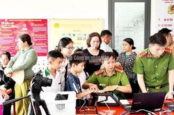 Công an Cà Mau thúc đẩy xây dựng công dân số, xã hội số