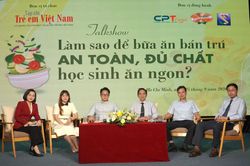 Talkshow cùng giải bài toán bữa ăn bán trú an toàn, đủ chất, ngon miệng
