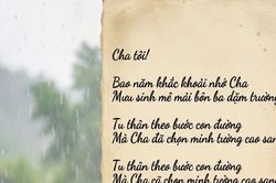 Cha tôi - một miền ký ức không phai