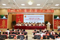 Thủ tướng Lê Minh Hưng tiếp xúc cử tri Hải Phòng trước Kỳ họp thứ 2, Quốc hội khóa XVI