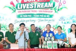 Xã Trần Phú đưa sản phẩm quê hương lên 'chợ số'