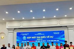 Gặp mặt các đoàn thi đấu nội dung nâng cao Giải chạy Báo Hànộimới mở rộng lần thứ 51 - Vì hòa bình năm 2026