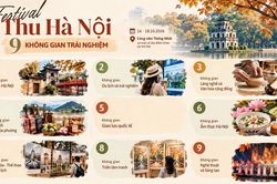 9 không gian trải nghiệm tạo nên mùa thu Hà Nội 2026 khác biệt