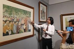 Giới thiệu 'gia tài' của họa sĩ Văn Giáo tại Bảo tàng Mỹ thuật Thành phố Hồ Chí Minh