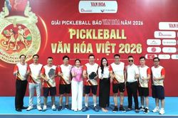 Giải Pickleball Văn hóa Việt 2026: Thông qua thể thao để lan tỏa các giá trị văn hóa tốt đẹp