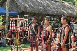 Tái hiện Lễ cầu an của đồng bào các dân tộc Tây Nguyên
