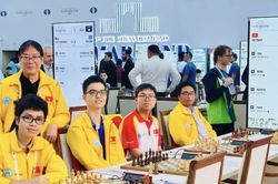 Cờ vua Việt Nam giữ ngôi đầu, giành HCV nhóm B Olympiad 2026