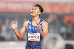 Thần đồng Thái Lan Boonson san bằng kỷ lục châu Á, giành HCV chạy 200m
