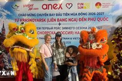 An Giang đón chuyến bay thẳng đầu tiên đưa du khách từ Nga đến Việt Nam