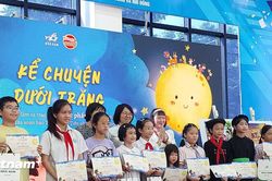 Cuộc thi 'Kể chuyện dưới Trăng': Khích lệ thiếu nhi sáng tạo thơ ca và hội họa