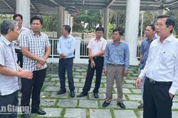 An Giang khẩn trương thực hiện các phần việc của hồ sơ Óc Eo - Ba Thê theo khuyên nghị của ICOMOS