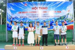 68 vận động viên tham dự Hội thao Chi nhánh Ngân hàng Chính sách xã hội tỉnh