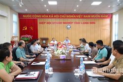 Liên đoàn Bóng đá Việt Nam làm việc tại tỉnh Lạng Sơn