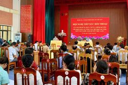 Cốc San tổ chức đối thoại với Nhân dân về hỗ trợ vay vốn, đào tạo nghề, giải quyết việc làm