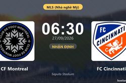 Nhận định CF Montreal vs FC Cincinnati: Cơ hội tìm lại cảm giác chiến thắng