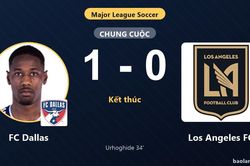 Hạ Los Angeles FC, FC Dallas vươn lên thứ tư và cùng đối thủ đi tiếp
