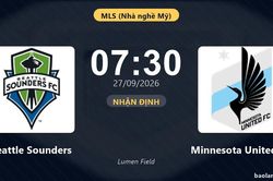Nhận định Seattle Sounders vs Minnesota United FC: Khách quyết chặn đà sa sút