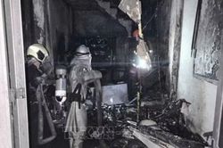 Cháy nhà tại Hà Nội, 2 người được cứu thoát kịp thời