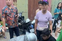 Kịp thời đưa 2 người thoát khỏi đám cháy nhà dân ở phố Thịnh Liệt