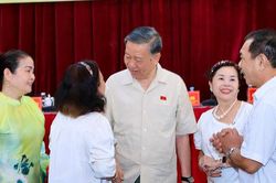 Tổng Bí thư, Chủ tịch nước Tô Lâm tiếp xúc cử tri Hà Nội