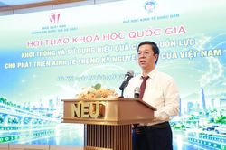 Hội thảo về sử dụng hiệu quả các nguồn lực cho phát triển kinh tế