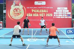 Giải Pickleball Báo Văn Hóa năm 2026:Khi thể thao trở thành nhịp cầu lan tỏa văn hóa
