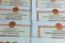 Quy định mới về tỷ lệ xét tặng danh hiệu Chiến sĩ thi đua cơ sở áp dụng từ 01/10/2026
