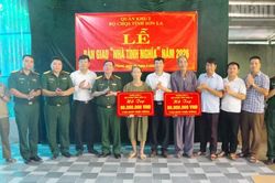 Sơn La bàn giao 3 ngôi nhà nghĩa tình, đồng đội