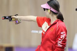 ASIAD 20: Trịnh Thu Vinh lỡ huy chương sau loạt bắn khắc nghiệt