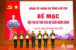 Đảng ủy Quân sự tỉnh Lào Cai tổ chức thành công Hội thi Bí thư Chi bộ giỏi năm 2026