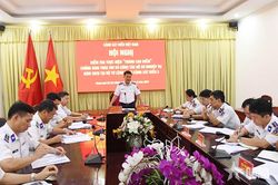 Cảnh sát biển Việt Nam kiểm tra công tác chống IUU tại Vùng Cảnh sát biển 3