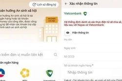 Từ tháng 10, nhận lương hưu qua tài khoản tích hợp trên VNeID