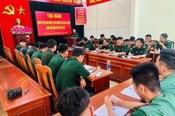 Tọa đàm về nghĩa vụ, trách nhiệm của quân nhân trong chấp hành pháp luật, kỷ luật