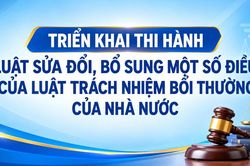 Triển khai thi hành Luật sửa đổi, bổ sung một số điều của Luật Trách nhiệm bồi thường của Nhà nước