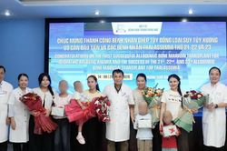 Ghép thành công tế bào gốc đồng loại điều trị ca bệnh suy tủy xương vô căn tại BVTW Huế