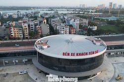 Bên trong bến xe Yên Sở 120 tỷ đồng sắp phục vụ hành khách