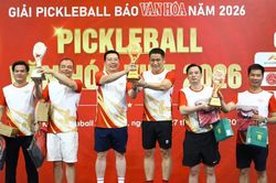 Giải Pickleball Báo Văn Hóa 2026: Sân chơi thể thao kết nối cộng đồng