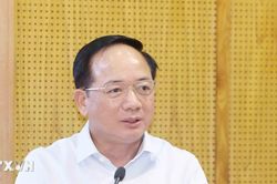 Trưởng Ban Tuyên giáo Trung ương Trịnh Văn Quyết tiếp xúc cử tri Tuyên Quang