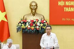 Chủ tịch Quốc hội Trần Thanh Mẫn chủ trì Hội nghị Ban Thường vụ Đảng ủy Quốc hội