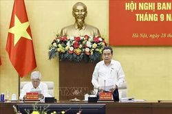 Chủ tịch Quốc hội Trần Thanh Mẫn chủ trì Hội nghị Ban Thường vụ Đảng ủy Quốc hội