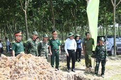 Tây Ninh: Mở rộng vị trí tìm kiếm, quy tập hài cốt liệt sĩ ở xã Tân Thành