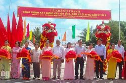Phú Hòa khánh thành, khởi công 5 cầu giao thông hơn 11,6 tỷ đồng