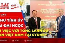 Toàn cảnh Gia Lai 24h: Bí thư Tỉnh ủy Thái Đại Ngọc làm việc với Tổng Lãnh sự quán Việt Nam tại Sydney