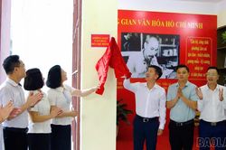Phường Lào Cai: 90/111 chi bộ, đảng bộ xây dựng mô hình “Không gian văn hóa Hồ Chí Minh”