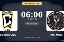 Nhận định Columbus Crew vs Inter Miami: Bản lĩnh sân khách được thử lửa