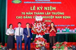 Trường Cao đẳng Công nghiệp Nam Định kỷ niệm 70 năm ngày thành lập
