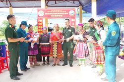 Ban Chỉ đạo Đề án 57 tuyên truyền pháp luật tại xã Kiến Thiết